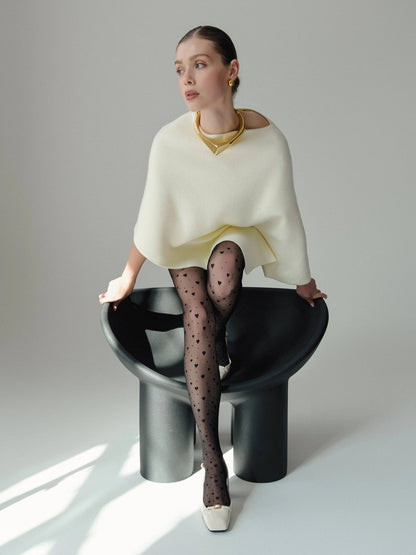 Conte Feeling 20 Den - Fantasy Women's Tights with hearts and dots (23S-68SP)