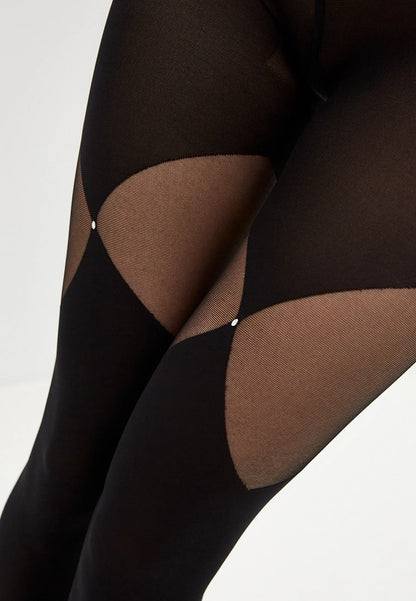 Conte Foxy 50 Den - Fantasy Women's Tights with a chic over-the-knee "stocking look" (19S-237SP)
