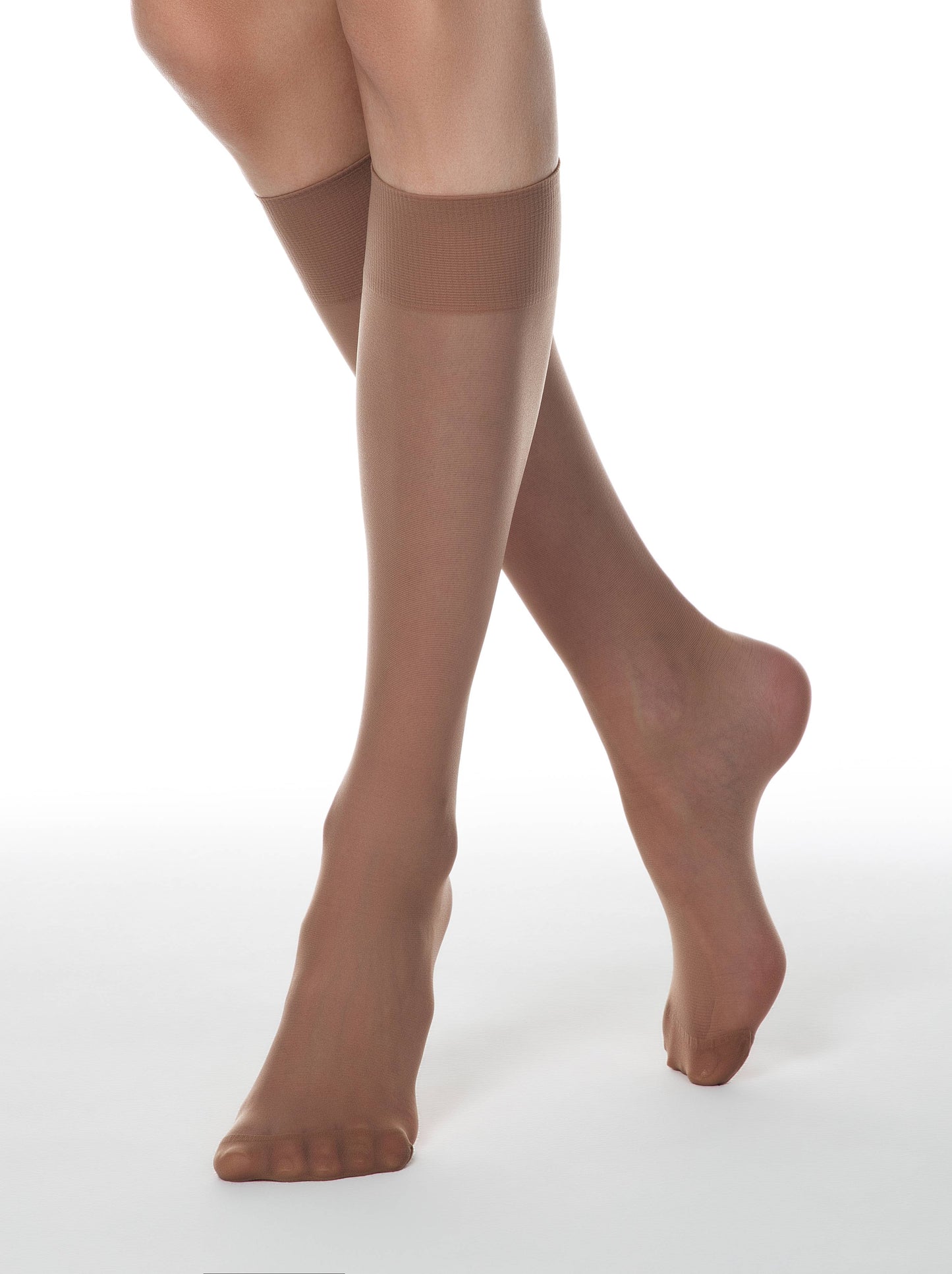 Conte Tension 20 Den - Thin Classic Knee-Highs For Women - 2 Pairs (Pack) (8С-3СП)