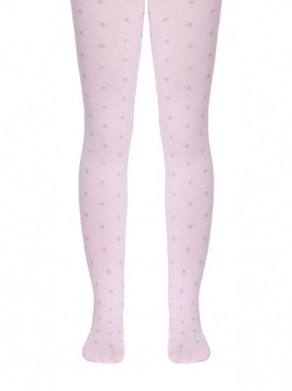 Conte Paola 50 Den - Fantasy Opaque Tights For Girls With Polka Dots - 4yr. 6yr. 8yr. 10yr. (16С-51СП)