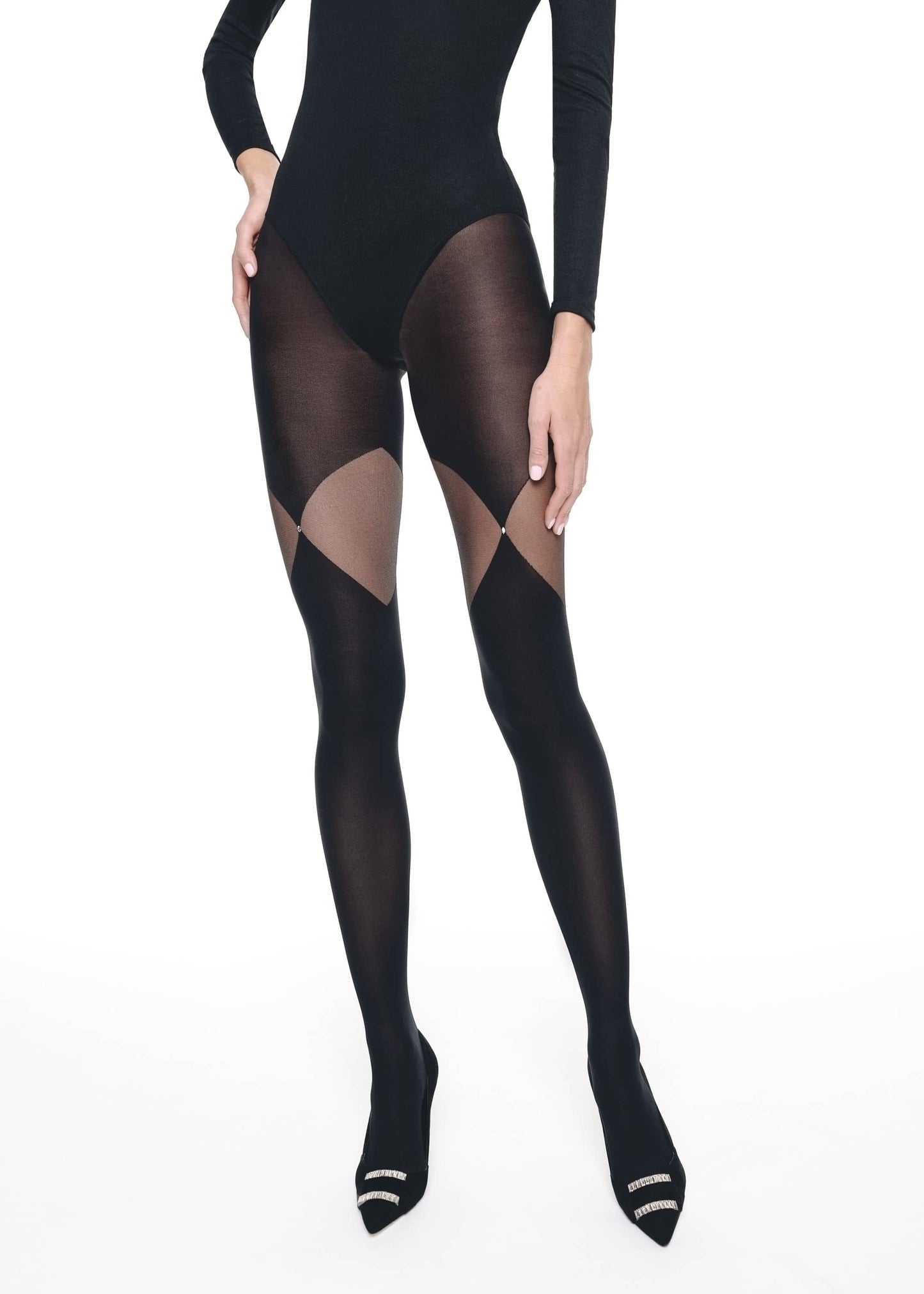 Conte Foxy 50 Den - Fantasy Women's Tights with a chic over-the-knee "stocking look" (19S-237SP)