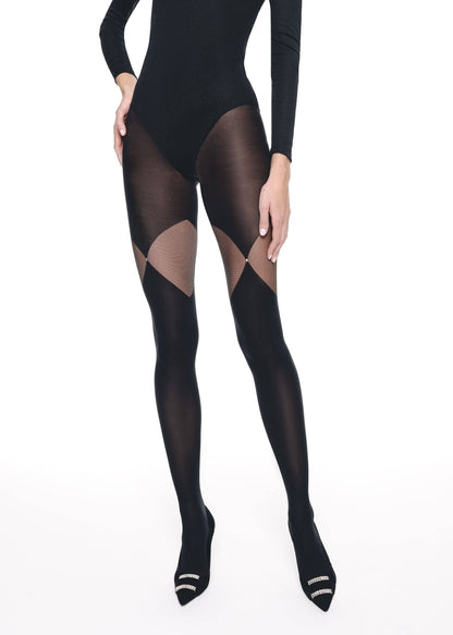 Conte Foxy 50 Den - Fantasy Women's Tights with a chic over-the-knee "stocking look" (19S-237SP)