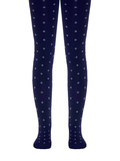 Conte Paola 50 Den - Fantasy Opaque Tights For Girls With Polka Dots - 4yr. 6yr. 8yr. 10yr. (16С-51СП)