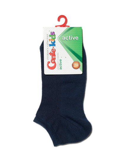 Conte-Kids Active #19S-180SP(484) - Lot of 2 pairs 68% Cotton Socks for Girls