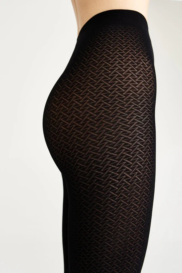 Conte Graphic 50 Den - Fantasy Women's Tights with geometric pattern (22S-135SP)