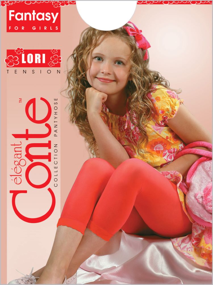 Conte Lori - Kids Thin Elastic Fantasy Leggings For Girls (8С-110СП)