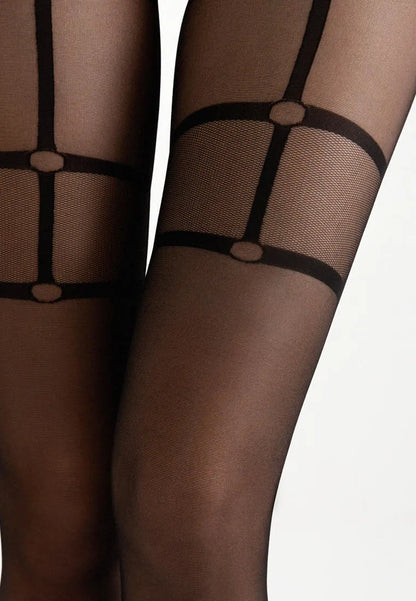 Conte Instinct 30 Den - Fantasy Women's Tights “imitation stockings with garters” (24S-79SP)