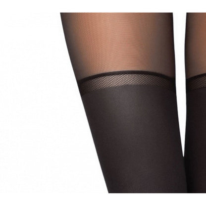 Conte Chance 50 Den - Fantasy Opaque Women's Tights with Imitation Golfs (16S-136SP)