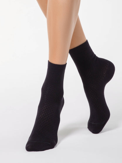 Conte Classic #15S-15SP(061) - 1 pair Elegant Cotton Women's Socks