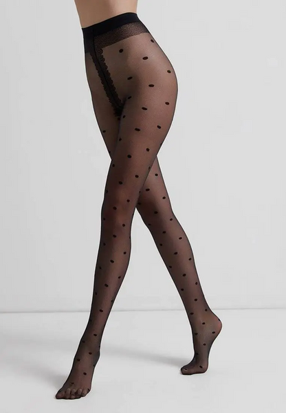 Conte Desire 20 Den - Fantasy Women's Tights with Polka Dots (18S-107SP)
