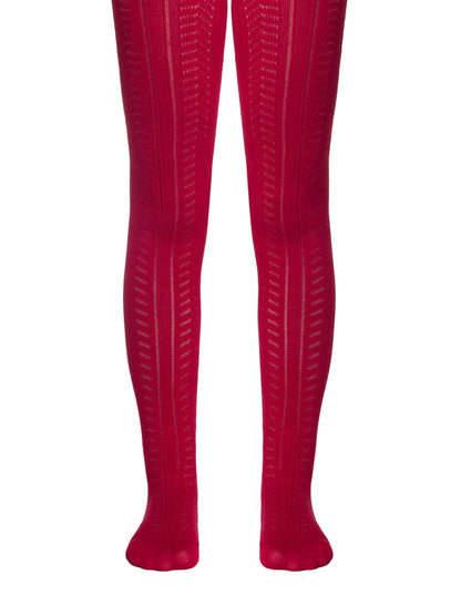 #7С-80СП(267) - Miss Conte-Kids Openwork Cotton Tights For Girls 6yr.-8yr.