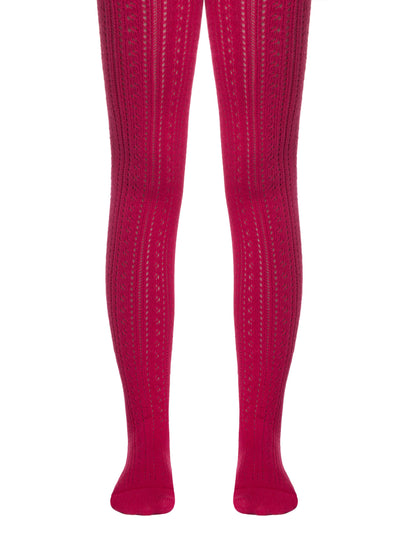 #7С-80СП(270) - Miss Conte-Kids Openwork Cotton Tights For Girls 2yr.-4yr.