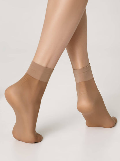 Conte Solo 20 Den - 2 Pairs (Pack) - Elegant Classic Women's Socks - One Size #20S-199SP