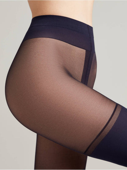 Conte Chance 50 Den - Fantasy Opaque Women's Tights with Imitation Golfs (16S-136SP)