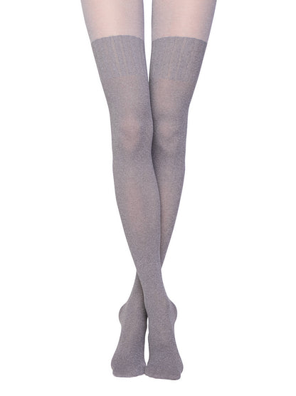 Conte Erica 20/60 Den - Fantasy Opaque Women's Tights with Imitation Mélange Golfs (12S-7SP)