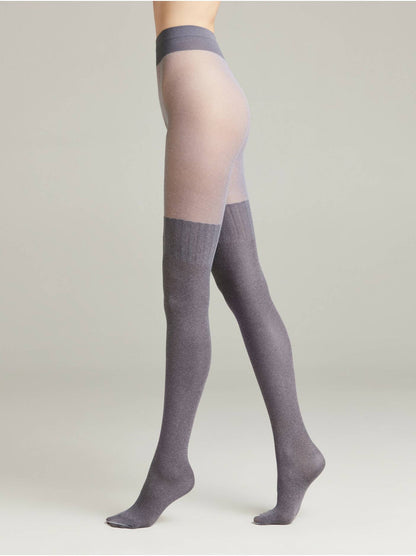 Conte Erica 20/60 Den - Fantasy Opaque Women's Tights with Imitation Mélange Golfs (12S-7SP)