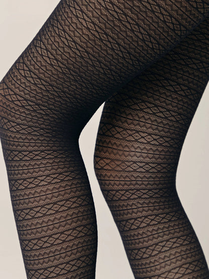 Conte Delicate 50 Den - Fantasy Women's Tights with openwork pattern (21S-176SP)