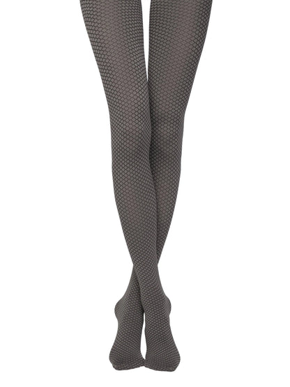 Conte Diamond 50 Den - Fantasy Women's Tights with geometric diamond/rhombus pattern (16S-134SP)