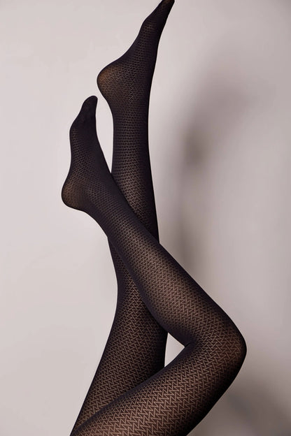 Conte Graphic 50 Den - Fantasy Women's Tights with geometric pattern (22S-135SP)