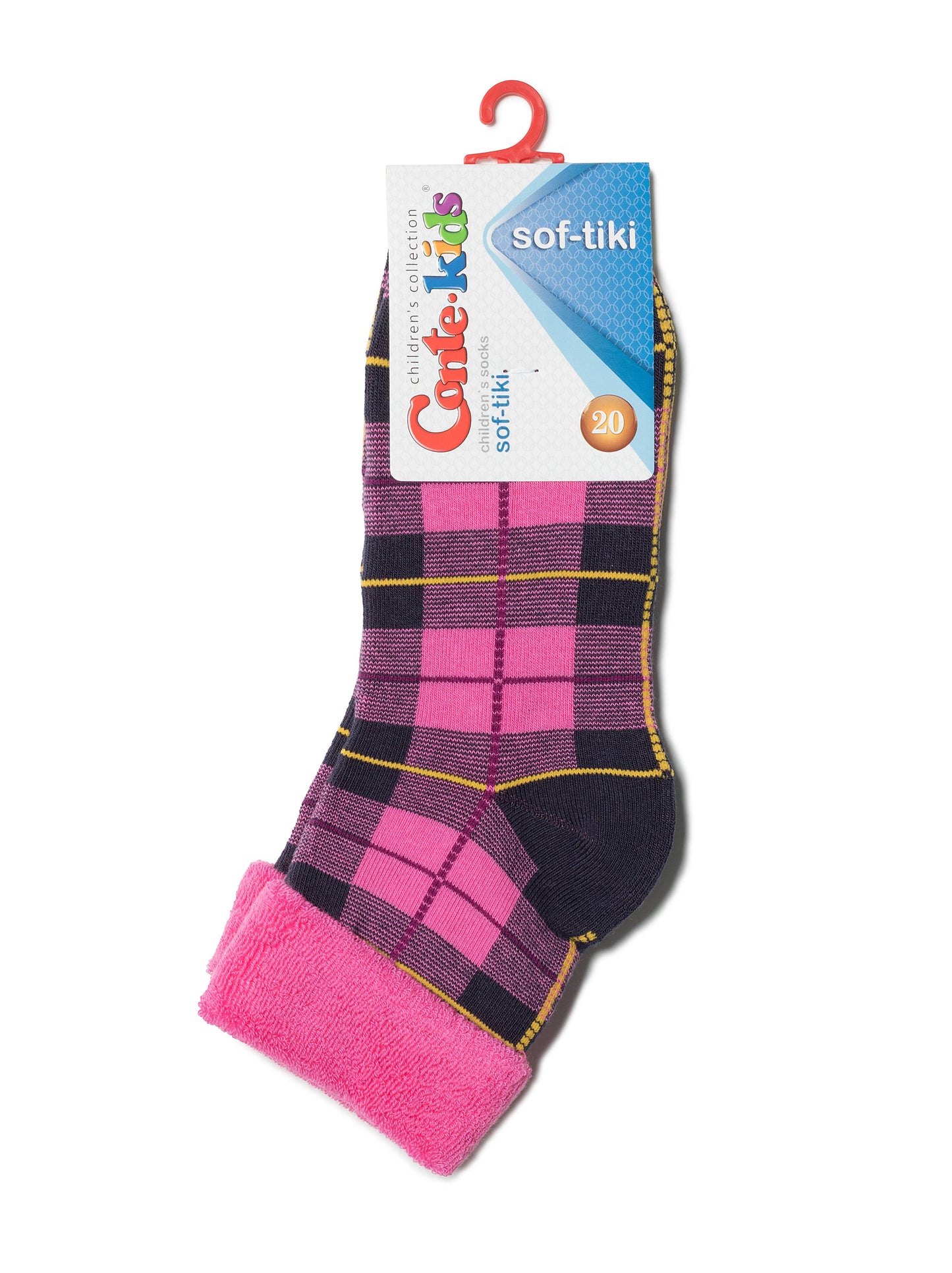 Conte-Kids Sof-tiki #6С-19СП(224) - Lot of 2 pairs Cotton Terry Socks for Boys & Girls
