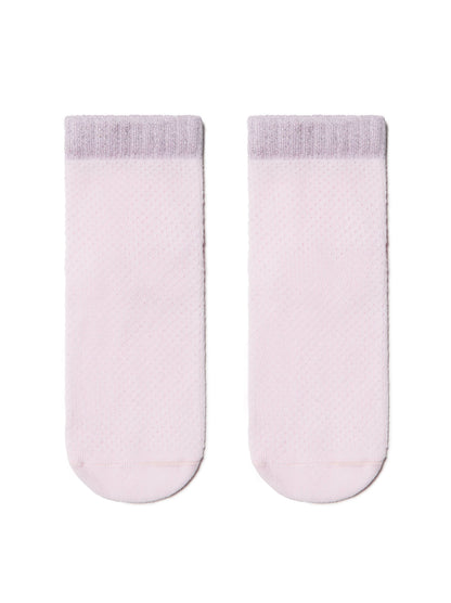 Conte Ajour #15S-81SP(077) - 1 pair Openwork 73% Cotton Women's Socks