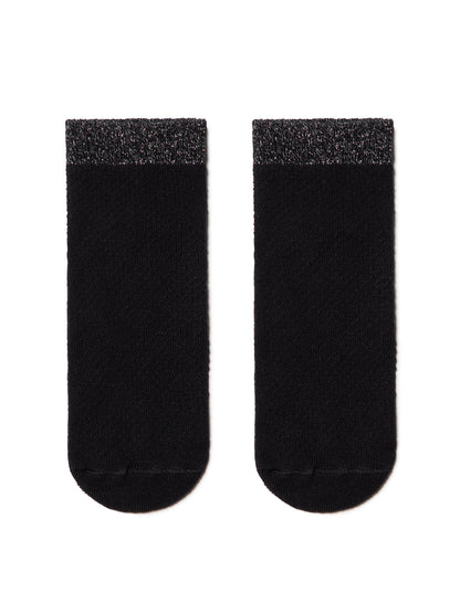 Conte Ajour #15S-81SP(077) - 1 pair Openwork 73% Cotton Women's Socks