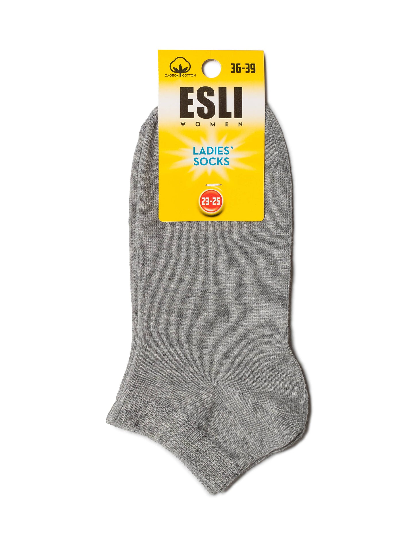 Conte Esli #19S-149SPE(000) - 1 pair Classic Cotton Cropped Women's Socks