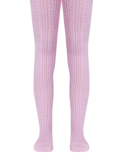 #7С-80СП(270) - Miss Conte-Kids Openwork Cotton Tights For Girls 2yr.-4yr.