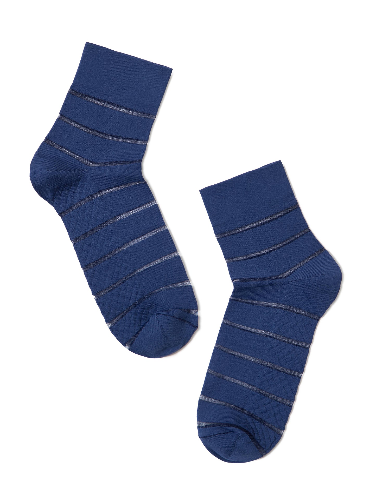 Conte Fantasy #16S-85SP - 1 pair Polyamide Women's Socks with Transparent mesh panels