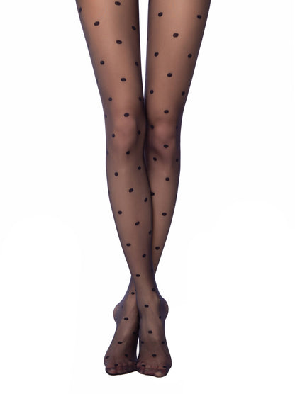 Conte Desire 20 Den - Fantasy Women's Tights with Polka Dots (18S-107SP)