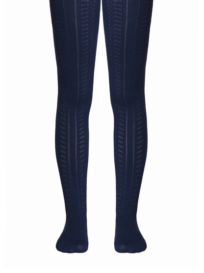 #7С-80СП(267) - Miss Conte-Kids Openwork Cotton Tights For Girls 6yr.-8yr.