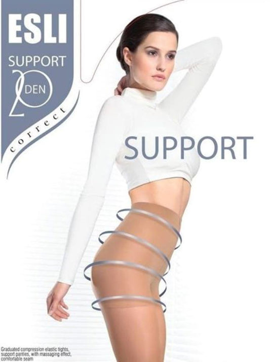 Conte/Esli Support 20 Den - Correct Modelling Control Top Women's Tights (16S-37SPE)