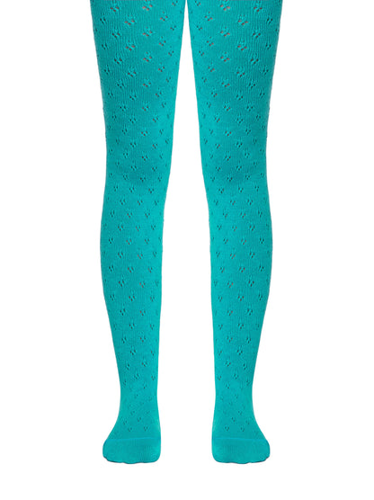 #7С-80СП(404) - Miss Conte-Kids Openwork Cotton Tights For Girls 2yr.-4yr.