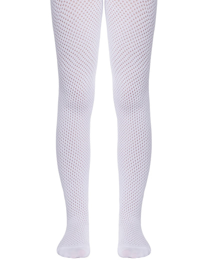 #7С-80СП(269) - Miss Conte-Kids Openwork Cotton Tights For Girls 6yr.-8yr.