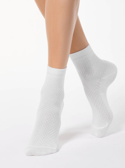 Conte Classic #15S-15SP(061) - 1 pair Elegant Cotton Women's Socks