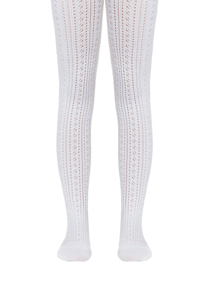 #7С-80СП(270) - Miss Conte-Kids Openwork Cotton Tights For Girls 2yr.-4yr.