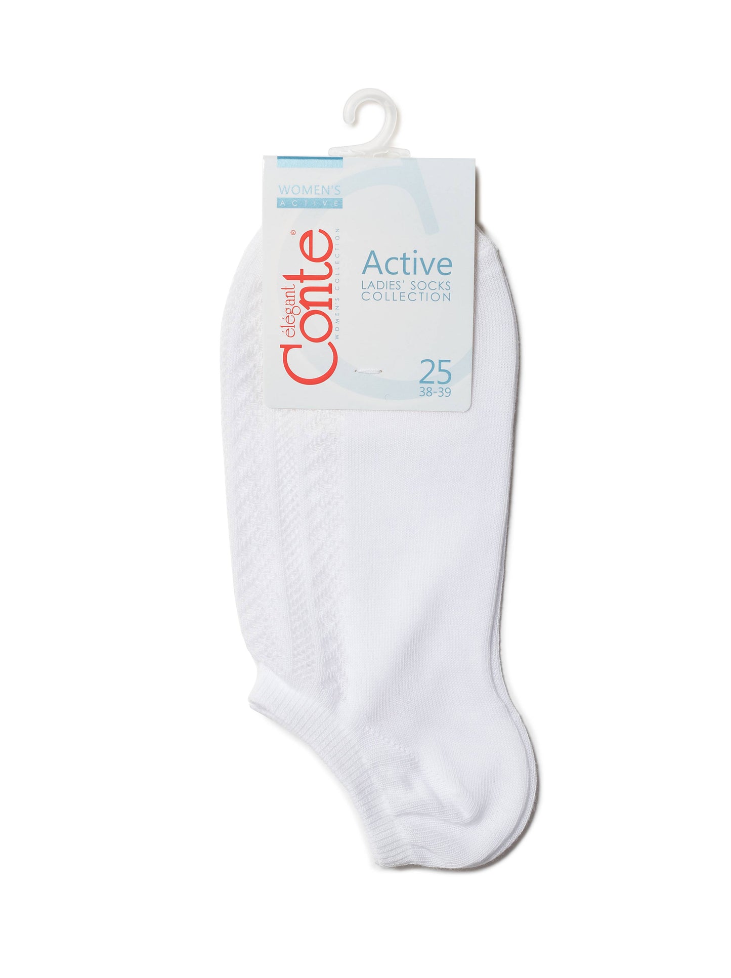 Conte Active #19S-185SP(179) - 1 pair Openwork Cotton Women's Socks