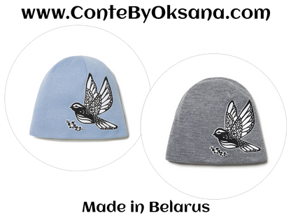 Conte/Esli Double Knitted Children's Hats - For Girls (18С-50СП)