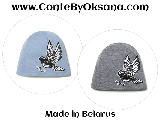 Conte/Esli Double Knitted Children's Hats - For Girls (18С-50СП)