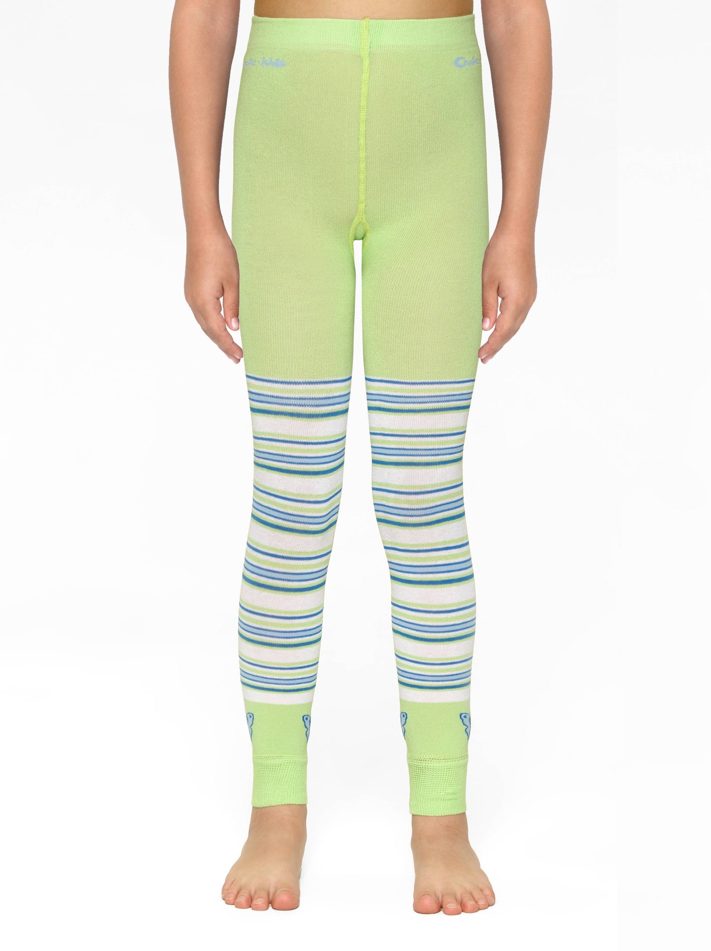 Conte Viva #6С-14СП(006) - Kids Cotton Classic Striped Leggings for Girls