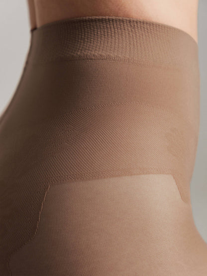Conte Bikini Soft 40 Den - Classic Women's Tights with a Laced Panties (8S-47SP)