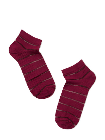 Conte Fantasy #17S-56SP - 1 pair Cropped Polyamide Women's Socks